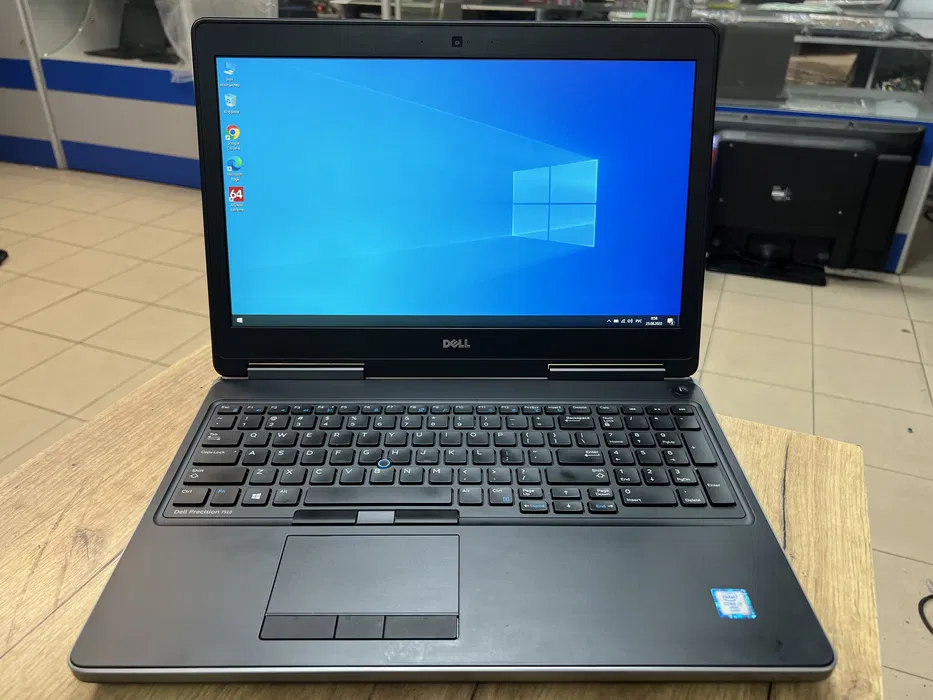 Ноутбук Dell 7510 15.6" FHD IPS core i7 6820HQ/32Gb/525Gb SSD/Quadro M1000M, фото 1