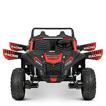 Електромобіль Bambi M 4794EL-3 (24 V) 4 мотори/24V/150W з музикою Червоний, фото 3