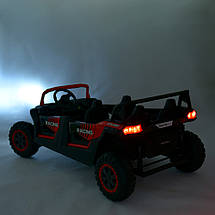 Електромобіль Bambi M 4794EL-3 (24 V) 4 мотори/24V/150W з музикою Червоний, фото 5