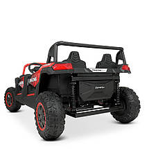 Електромобіль Bambi M 4794EL-3 (24 V) 4 мотори/24V/150W з музикою Червоний, фото 6