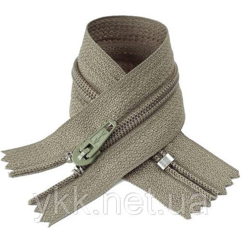 Купить Молния брючная, спиральная, автомат, DA E (Т-4), (18см), хаки ...