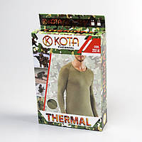 Мужская термокофта хаки «KOTA» Оптом, S/M (L/XL, Battal) Турция