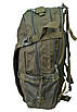 Військовий армійський рюкзак чоловічий міцний штурмовий колір олива на 35 літрів, фото 4