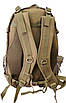Військовий тактичний рюкзак для бійців ЗСУ армійський міцний койот на 35 літрів, фото 5