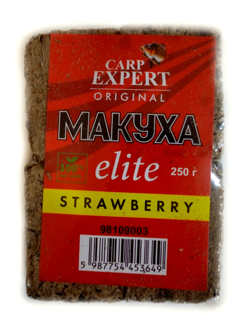 Макуха "CARP EXPERT" ELITE 250г Strawberry Полуниця