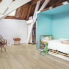 Ламінат Quick Step Impressive Ultra Дуб тепло-сірий IMU1856 водостійкий на теплу підлогу 33 клас 12мм з фаскою, фото 3