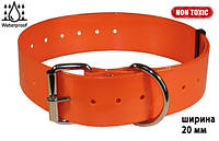 Сигнальный ошейник для охотничьих собак цвет ярко-оранжевый TPU 50 MAGNUM