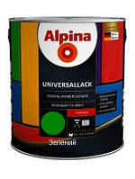 Емаль Alpina Universallack глянцева, 2.5 л