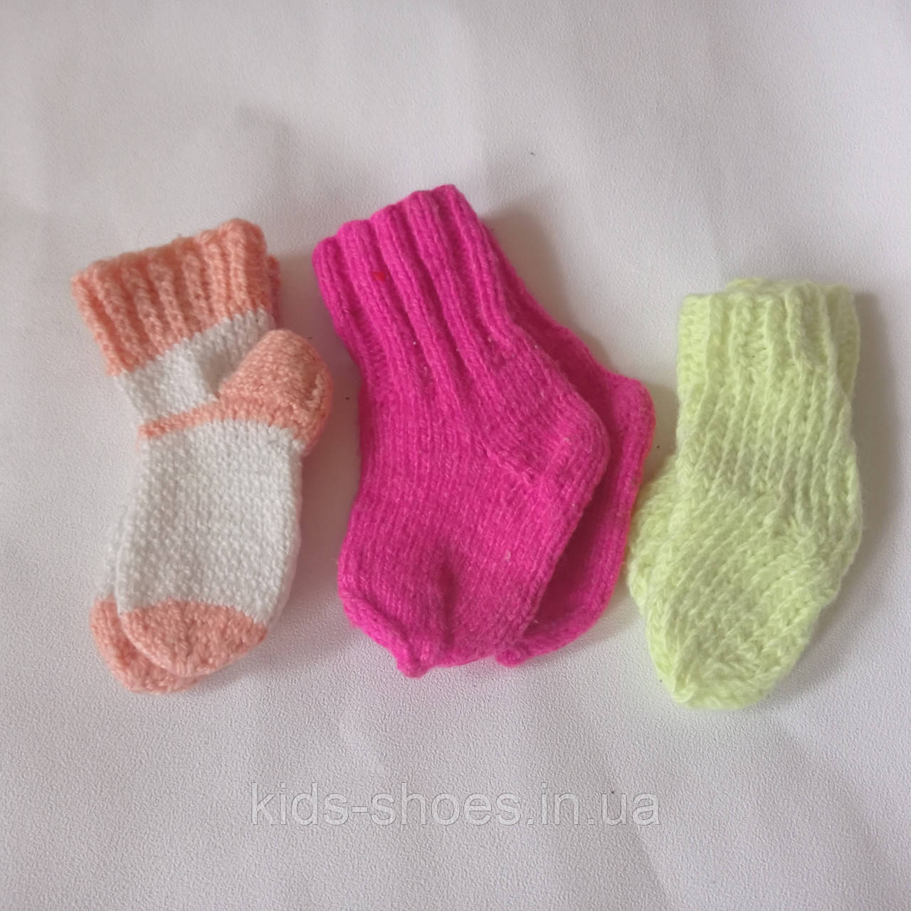 Дитячі в'язані шкарпетки для малюків