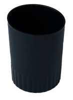 Стакан пласт. для письменных принадлежностей Jobmax черный