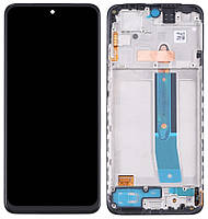 Дисплей Xiaomi Redmi Note 11S / Poco M4 Pro 4G с тачскрином и рамкой, оригинал 100% Service Pack, Black