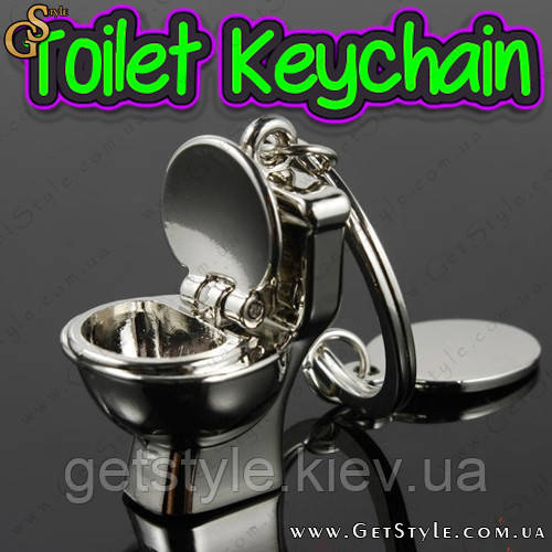 Брелок Унітаз Toilet подарункове паковання, фото 1