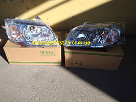 Фари Chevrolet Aveo T250 від 2006 року випуску, комплект 2 штуки ліва + права (виробник Tempest, Тайвань)