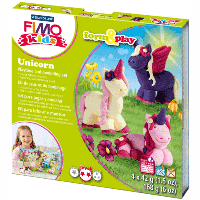 Набір пластики Fimo kids "Unicorn" 4кол 42,г Fimo