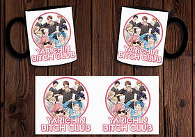 Чашка "Yarichin Bitch Club" / Кружка Клуб Ярічін №1 Чорний