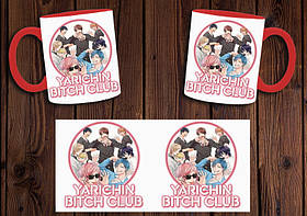 Чашка "Yarichin Bitch Club" / Кружка Клуб Ярічін №1 Червоний