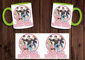 Чашка "Yarichin Bitch Club" / Кружка Клуб Ярічін №1 Салатовий