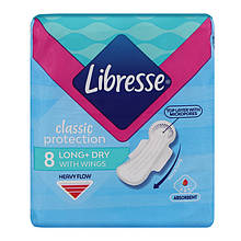 Libresse прокладки гігіенічні Classic Protection Long (8шт/уп)