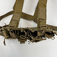 Ремінно-плечова система РПС тактична для військових розвантаження з підсумками койот Belt6, фото 6