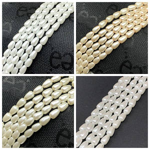 Перли скляні маленька крапля