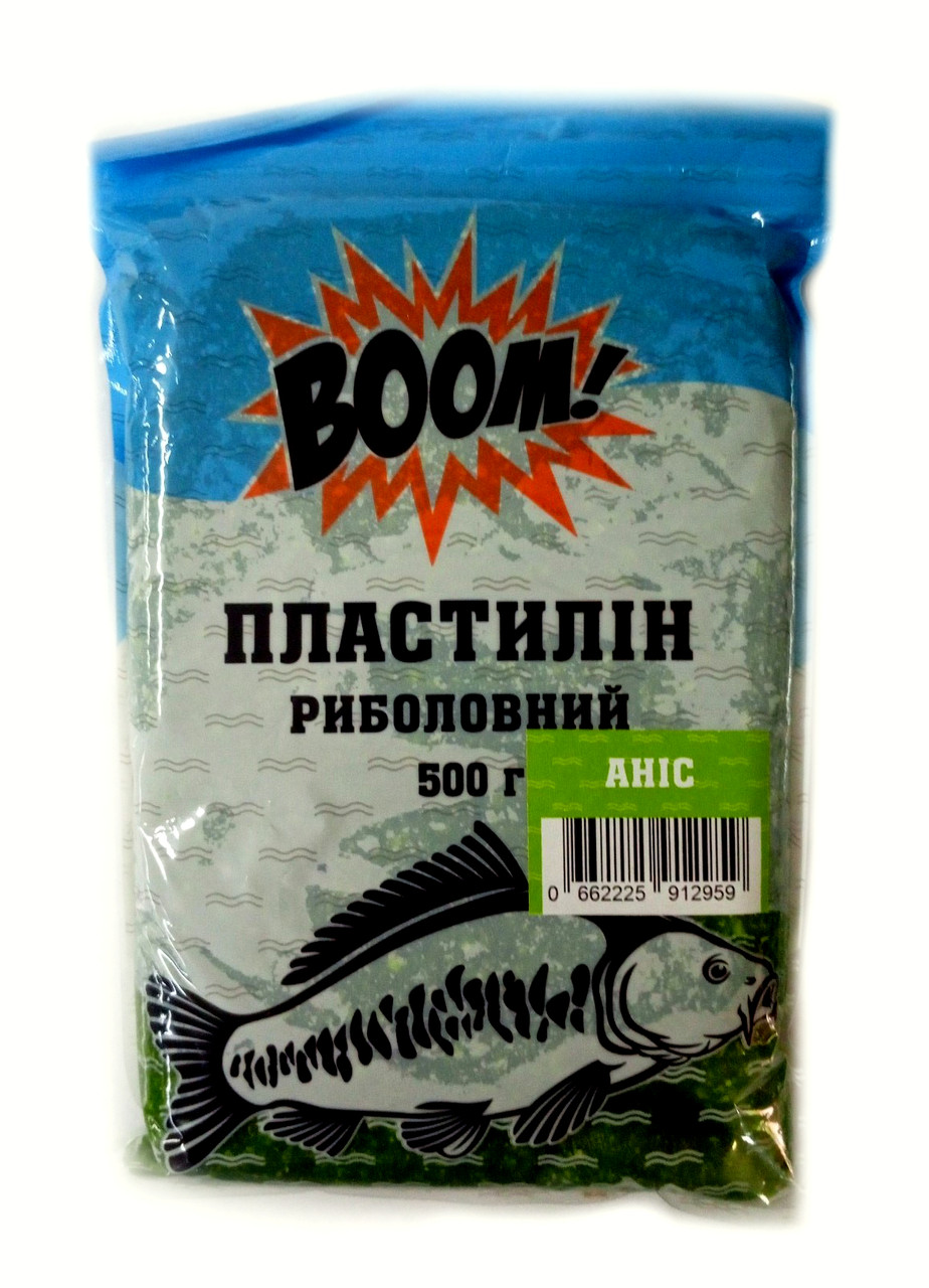 Пластилін "BOOM" 0,5кг Аніс