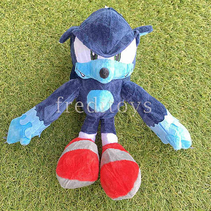 М'яка плюшева іграшка Супер Сонік — Їжачок Сонік 28 см Werehog із шипами та великими руками Super Sonic Plush