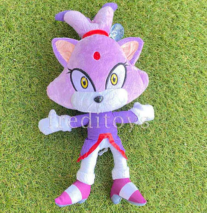 М'яка плюшева іграшка Супер Сонік — Кішка Блейз 33 см Super Sonic Plush