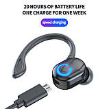 Mini Bluetooth гарнітура w6 на 2 телефону відразу, МУЗИКА, Бездротовий навушник, фото 9