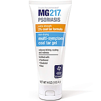 Гель для лечения псориаза и себореи MG217 2% Psoriasis Extra Strength Multi-Symptom Coal Tar Gel 113.4 г