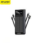 Зовнішній акумулятор бездротовий Awei P83K Power Bank 10400 mAh Лучшая цена, фото 2