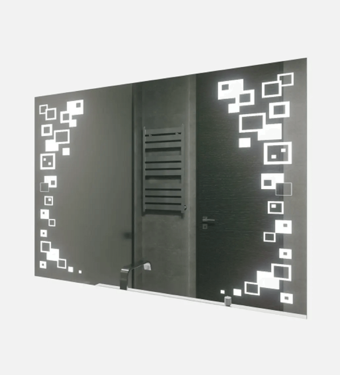 Дзеркало LED (100*70*2,5 см) vz-al-d91