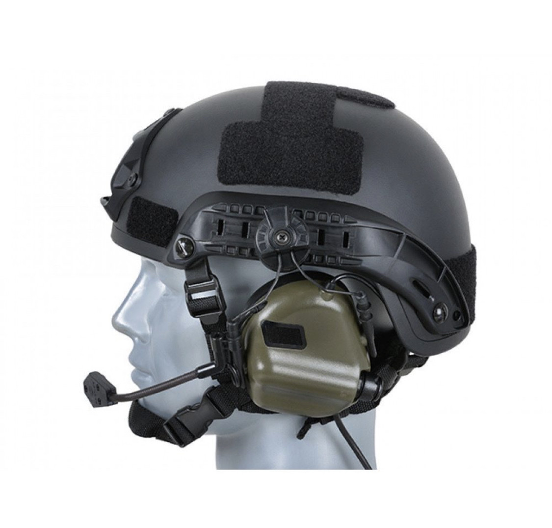 Тактические активные наушники под шлем M32H EARMOR водонепроницаемые с ...