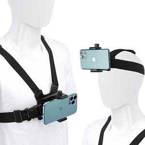 Комплект для знімання на смартфон/екшн камеру на голову та на груди Ulanzi U-Select MP-2