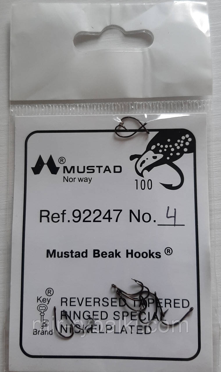 Крючок Mustad №4