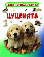Книга-картонка А-4. Твоя перша книга. Цуценята (укр)