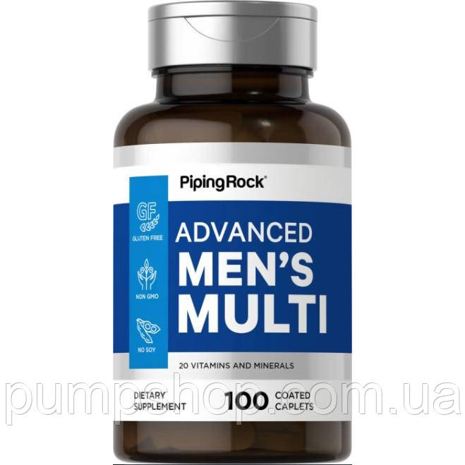 Вітаміни чоловічі PipingRock Advanced Men's Multi 100 капс.