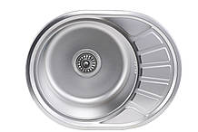 Кухонна мийка Platinum 5745 Decor 0,6 мм