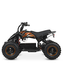 Квадроцикл HB-EATV800B-7ST(MP3) 800W мотор з 3 акумуляторами 12A /12V Помаранчевий, фото 4