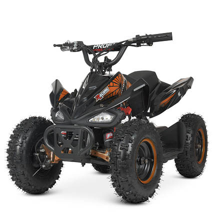 Квадроцикл HB-EATV800B-7ST(MP3) 800W мотор з 3 акумуляторами 12A /12V Помаранчевий, фото 1