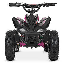 Квадроцикл HB-EATV800B-8ST(MP3) 800W мотор з 3 акумуляторами 12A /12V Рожевий, фото 5