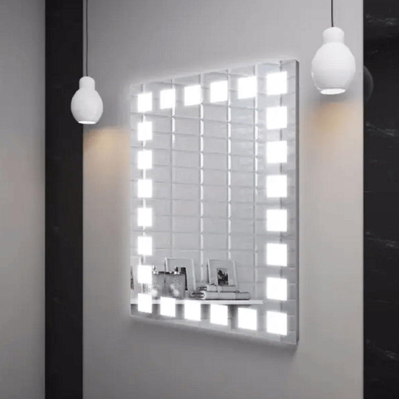 Дзеркало LED (60*80*3см) vz-al-d9