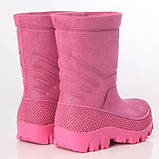 Молодіжні зимові чоботи на хутрі для дівчинки Husky Alisa Line малиновий розміри 25-36, фото 4