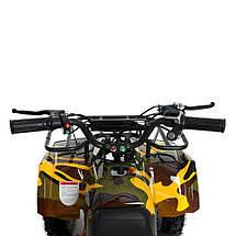 Квадроцикл HB-ATV800AS-13 800W 3 акумулятори 12A/12V швидкість 22 км/г Червоний, фото 3