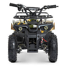 Квадроцикл HB-ATV800AS-13 800W 3 акумулятори 12A/12V швидкість 22 км/г Червоний, фото 4