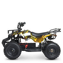 Квадроцикл HB-ATV800AS-13 800W 3 акумулятори 12A/12V швидкість 22 км/г Червоний, фото 6