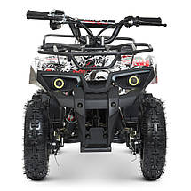 Квадроцикл HB-ATV800AS-2-3 800W 3 акумулятори 12A/12V швидкість 22 км/г Білий, фото 3