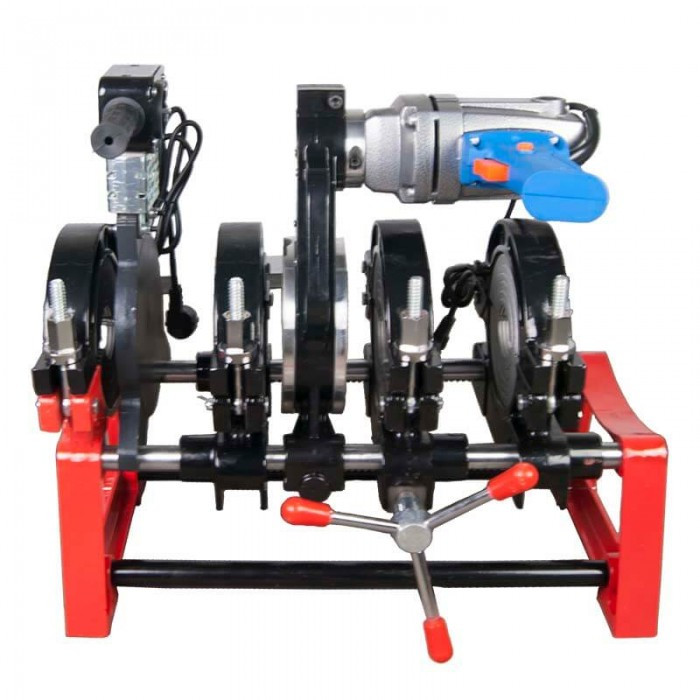 Апарат для стикового паяння ПЕ та ППР труб WEZER РМ-1, 1800Вт, Ø63-160 мм, фото 1