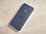 Чохол Silicone Case для Xiaomi Redmi 10A чорний, бампер накладка чорна з мікрофіброю дляредами 10а, фото 5