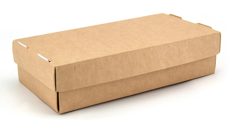 Коробка для суші та других страв Крафт 1РЕ 200*100*50 мм.
