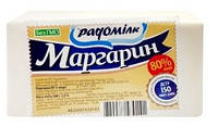 Маргарин 80% жирности фасовка 500 г ТМ Радомилк